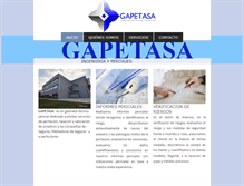 Tablet Screenshot of gapetasa.com